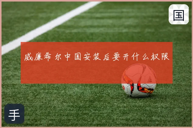 威廉希尔中国安装后要开什么权限